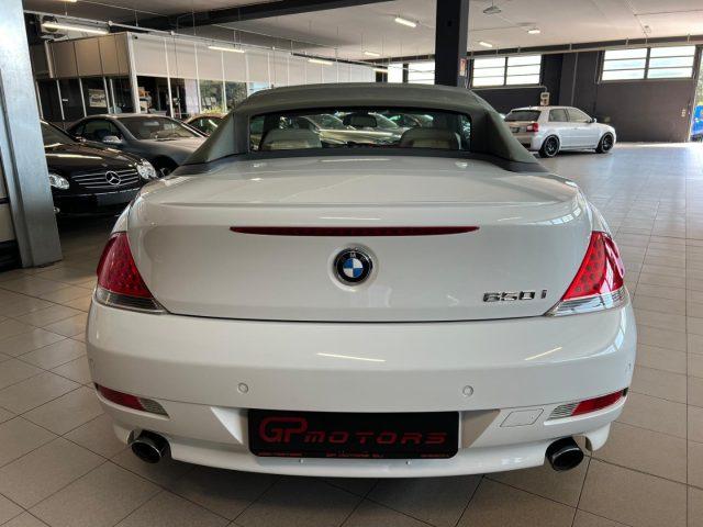 BMW 650 i Cabrio 367CV ! 1 PROPRIETARIO ! BIANCA ORIGINAL