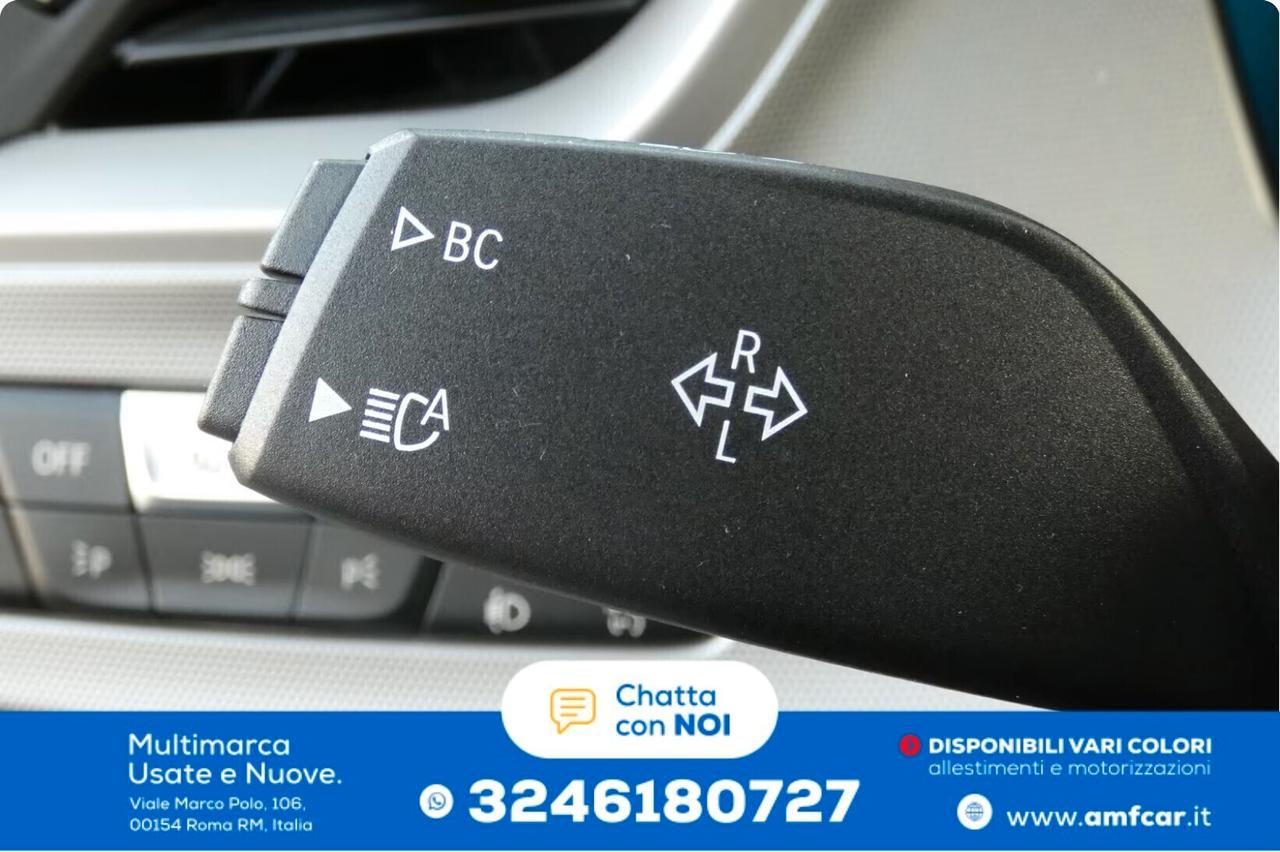 BMW 118i Advantage Cambio manuale navi