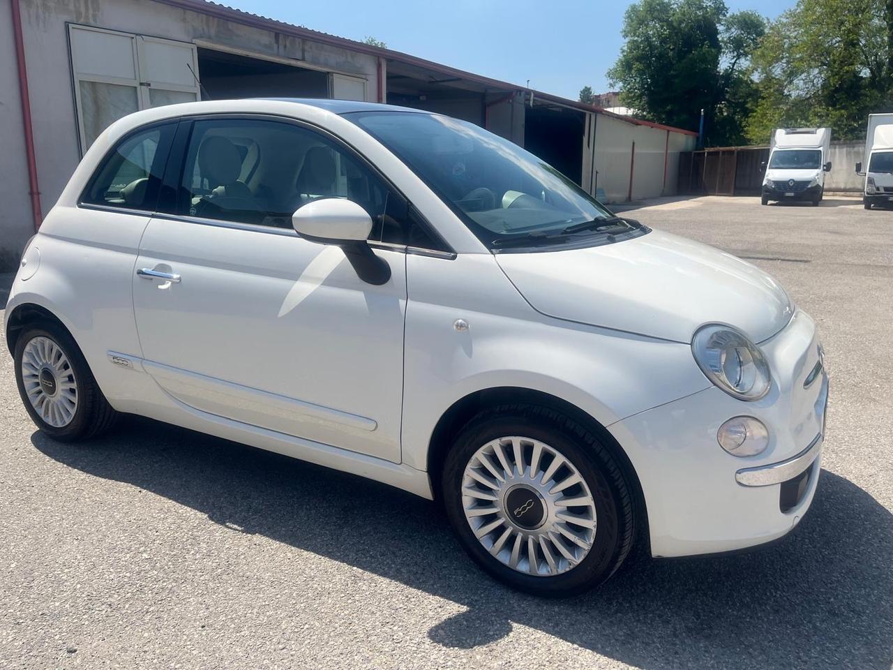 Fiat 500 lounge-1.2 gpl- km 125000-2008