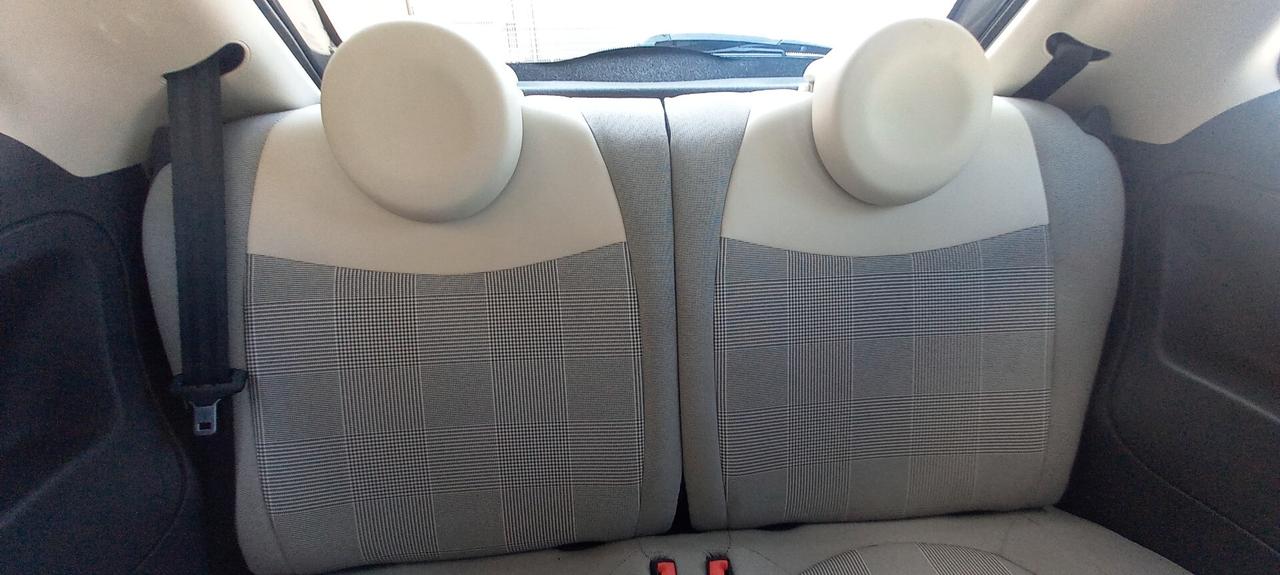 Fiat 500 1.2 Benzina Modello Lounge Totalmente Revisionata e Tagliandata SOLO 90.450 KM. Euro 6B anche per Neopatentati.