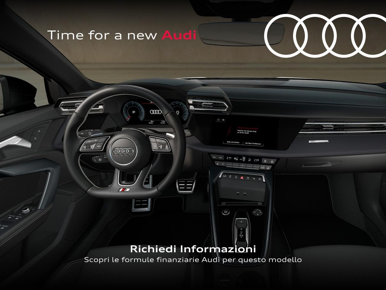 Audi A3 sportback 2.0 tdi s line edition 150cv s-tronic
