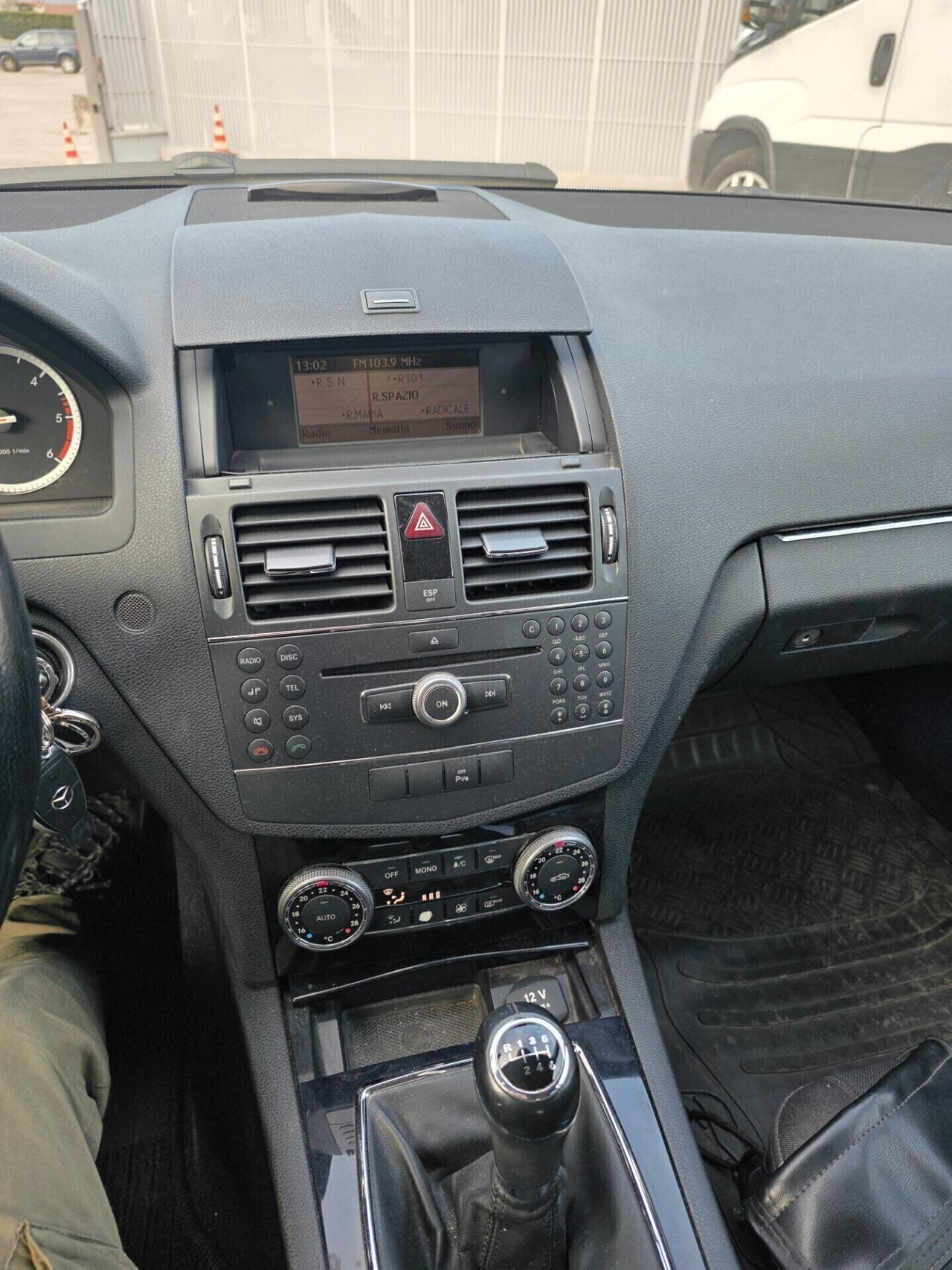 Mercedes-benz C 220 CDI Avantgarde km certificati garantita 12M