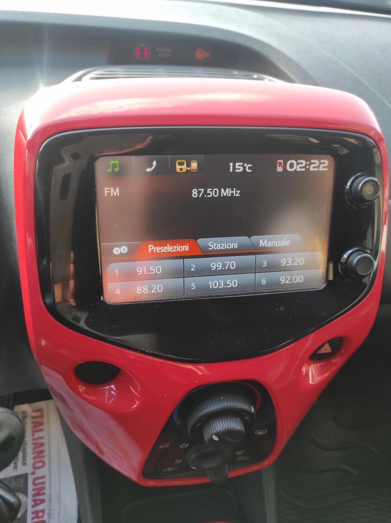 Citroen C1 2015 1.0 benzina usb aux Cabrio