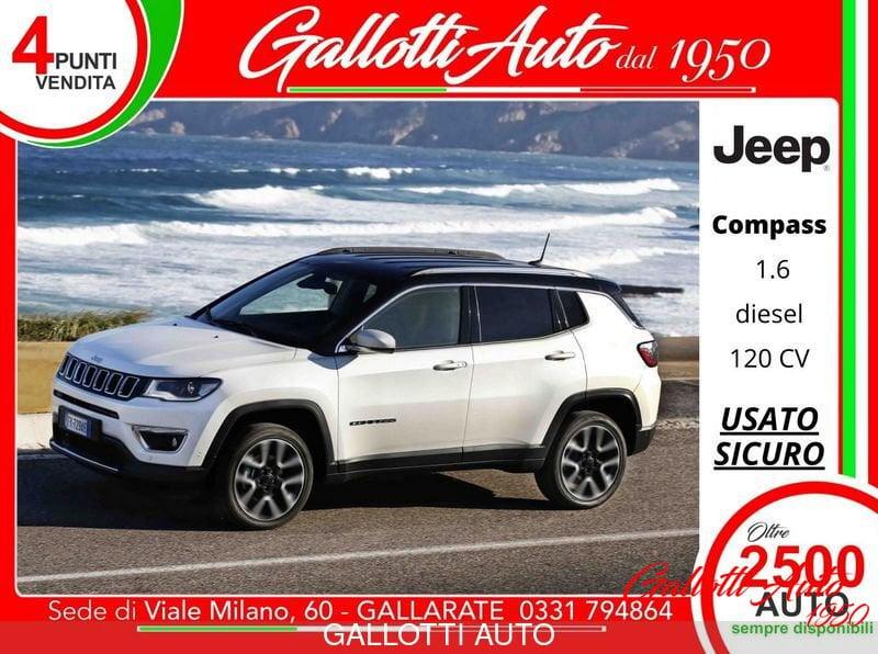 Jeep Compass 1.6 MJet 120cv Limited