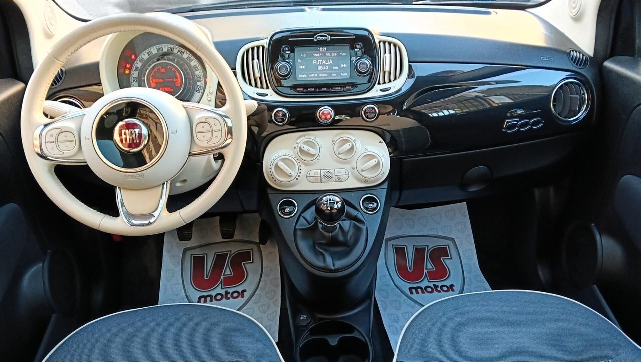 FIAT 500 1.2 BENZ KM 88.000-GARANZIA FULL