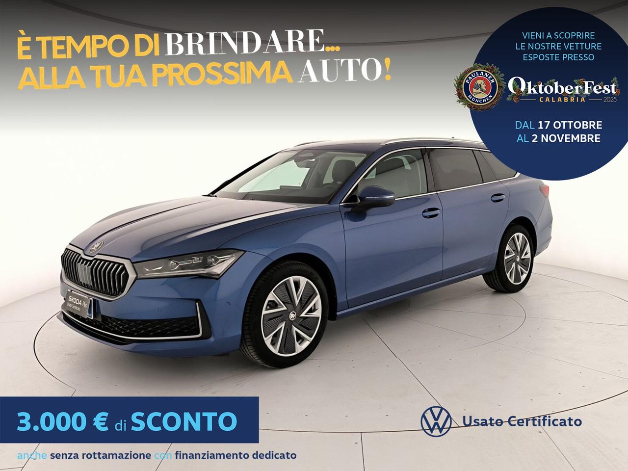 Skoda Superb wagon 2.0 tdi style 150cv dsg