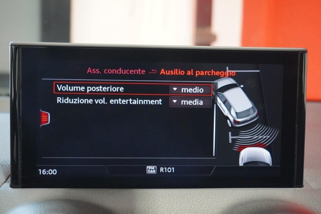 AUDI Q2 30 TFSI 110CV 6M. S LINE EXT ( FARI LED - MIRROR - SENSORI POST. - CERCHI 17 )