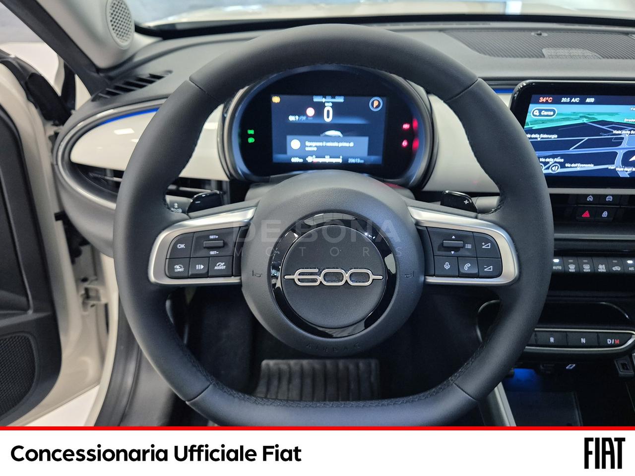 Fiat 600 1.2 hybrid la prima 145cv auto