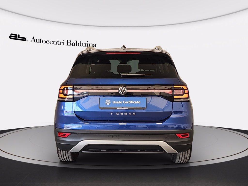 VOLKSWAGEN T-cross 1.0 tsi advanced 110cv dsg del 2022
