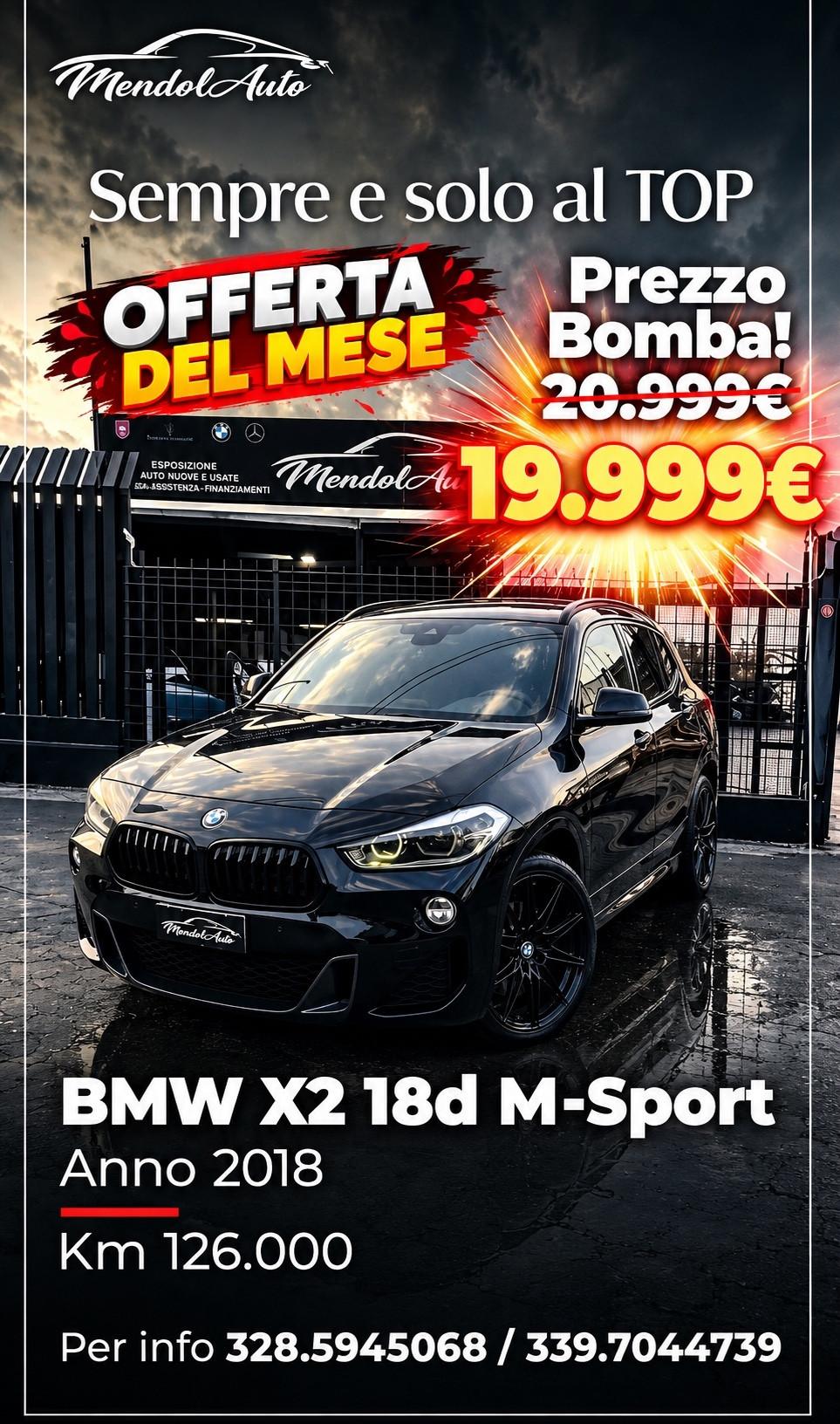 Bmw X2 sDrive18d Msport