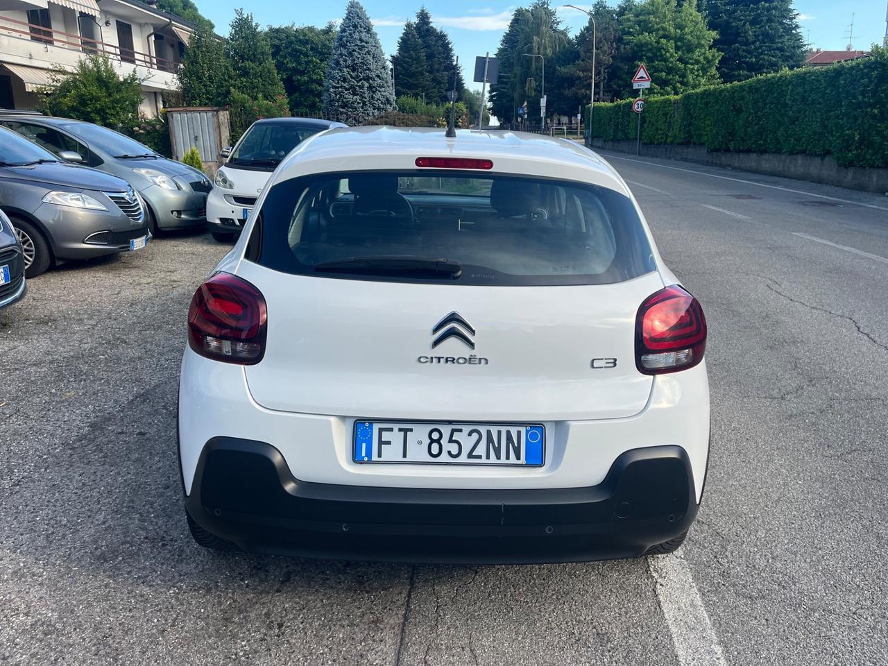 Citroen C3 1.2benzina/83CV/neopatentato/Euro6/unico proprietario/