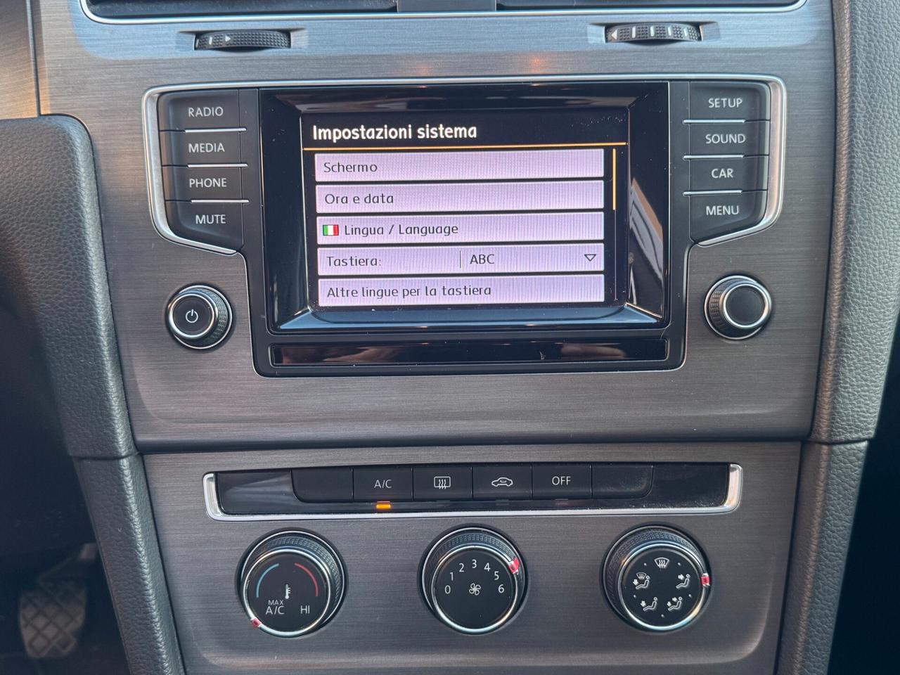 WV GOLF 1.6 TDI 105 CV. E5 TRENDLINE PERFETTA