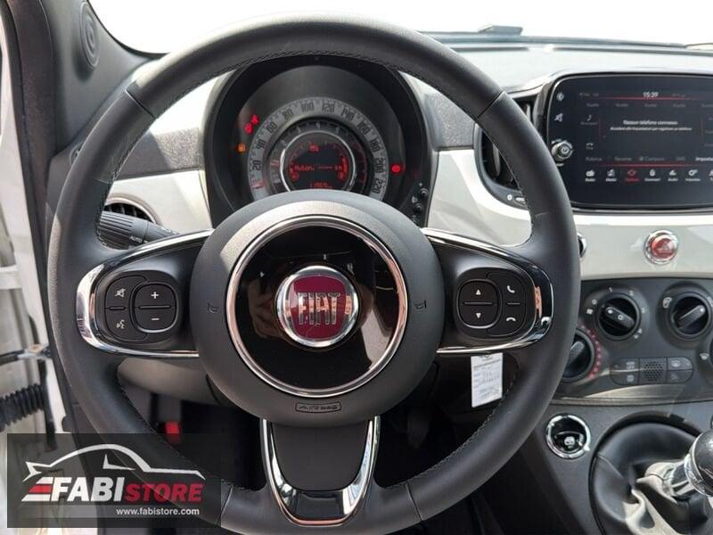 FIAT 500 Hybrid 1.0 Hybrid 70 Cv Lounge - CarPlay, Cruise, Sensori ecc