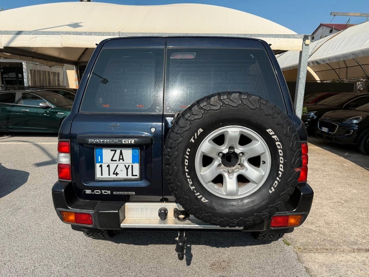 Nissan Patrol GR 3.0 TD Di 5 porte Verricello-Storica-Gancio Traino