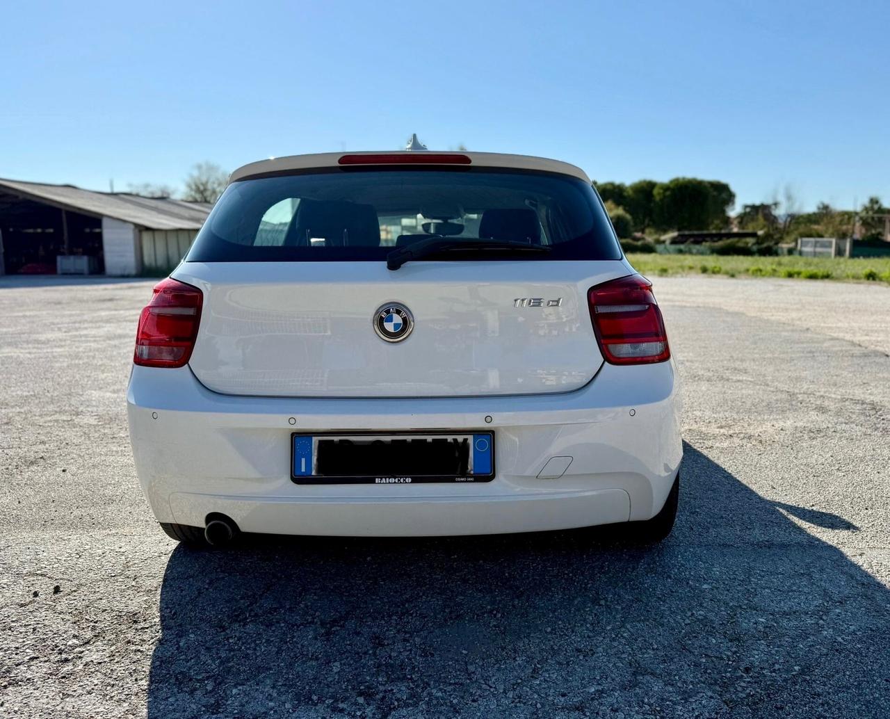 Bmw serie1 116d F20 Efficient Dynamics neopatentati