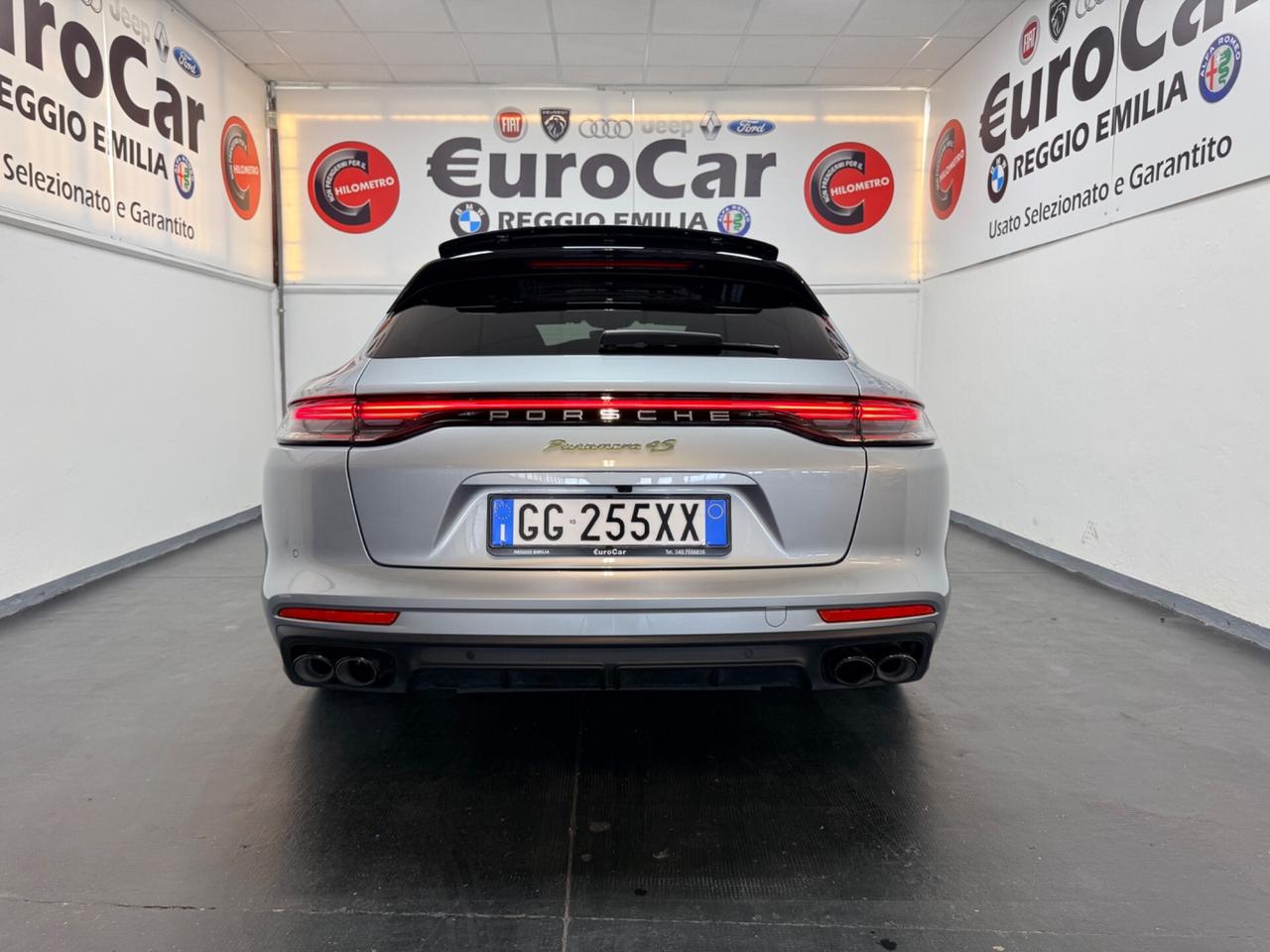 Porsche Panamera 2.9 4S 560cv TOT E-Hybrid Sport Turismo 01/2022 EURO 6D TEMP TETTO 4 RUOTE STERZANTI