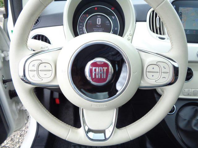 FIAT 500 1000 HYBRID 70 CV NAVI CARPLAY CLIMAUTO PDC TETTO