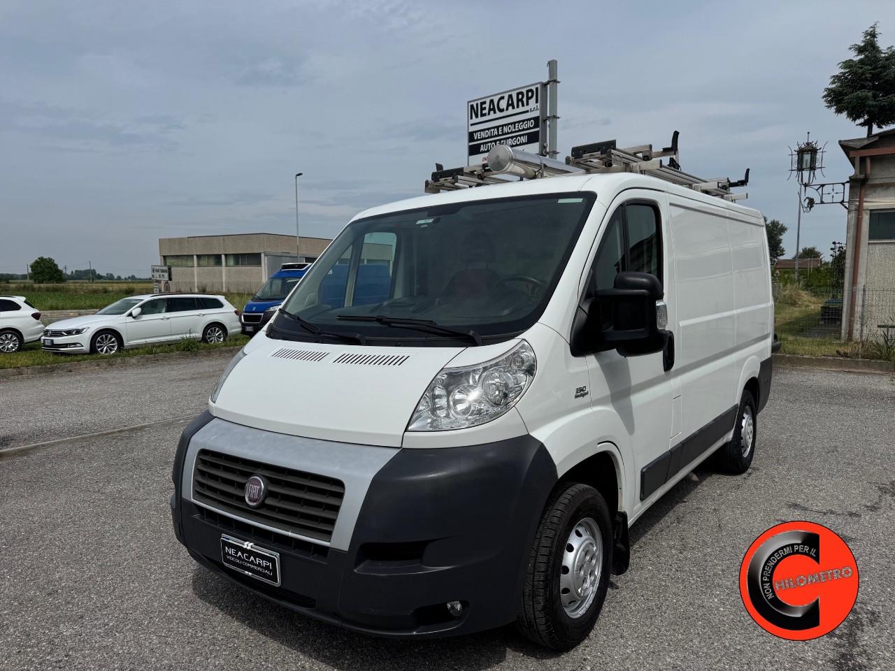 Fiat Ducato 33 2.3 MJT 130 CV ALLESTITO EX ENEL (PC-TN L1H1)SENSORI-POCHISSIMI KM!-PORTAPACCHI-