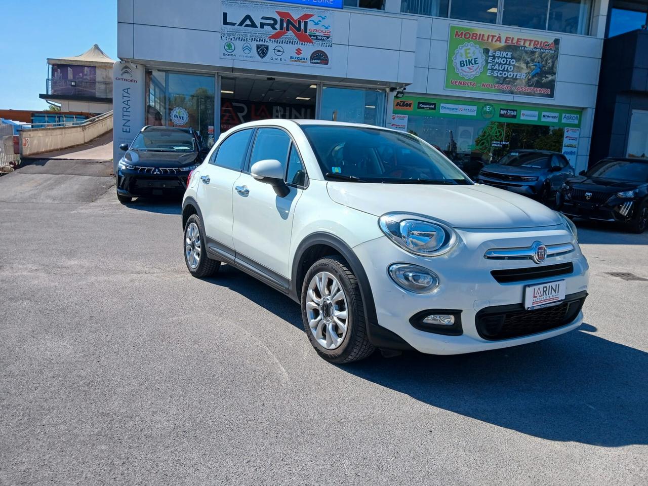 FIAT 500X 1.6 Diesel 120CV – 97.531 km – Bianco – Neopatentati