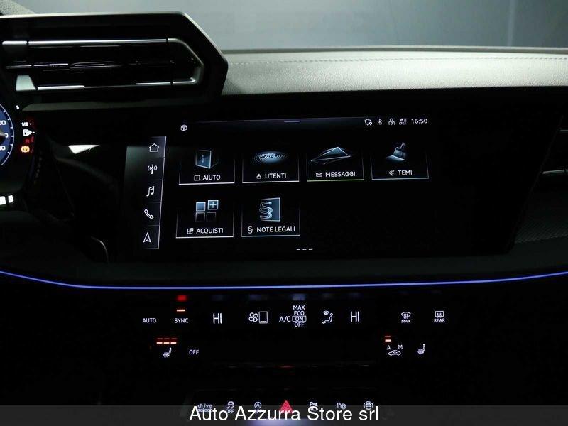 Audi A3 Sportback TDI 110 kW S tronic S line Edition *TETTO, 18", MATRIX, PROMO AZZURRA*