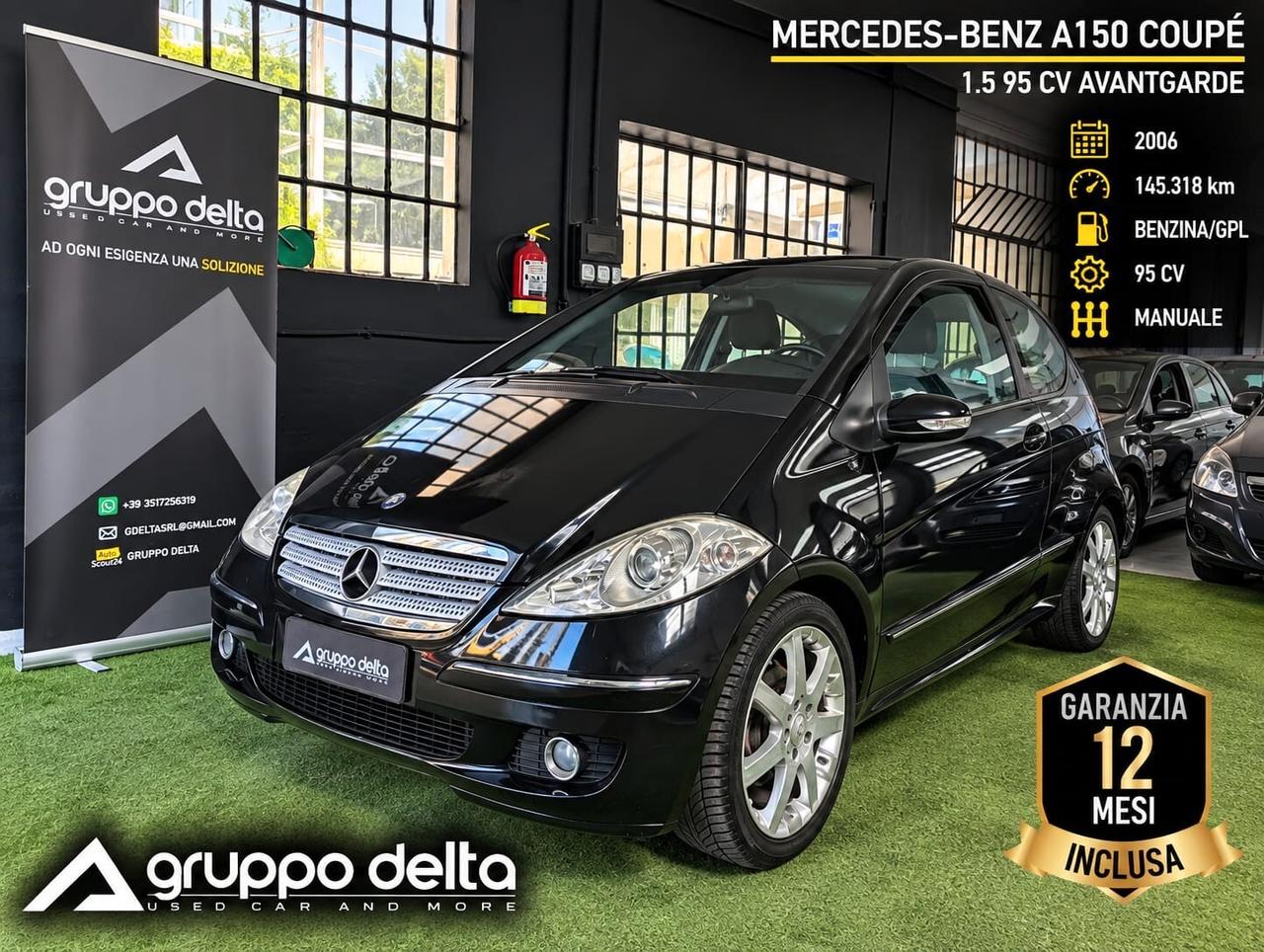 Mercedes-benz A 150 Coupé Avantgarde GPL