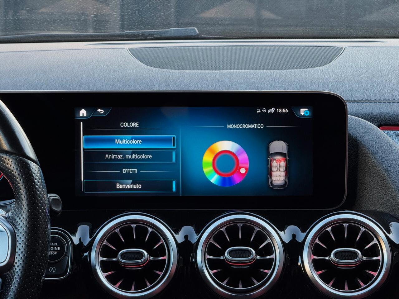 Mercedes-Benz GLA 200 d Premium AMG TETTO INT ROSSI