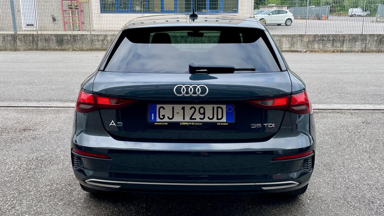 AUDI A3 SPB 2.0 BUSINESS ADVANCED TDI S-TRONIC 150 CV - FULL LED, VIRTUAL COCKPIT. CAR PLAY