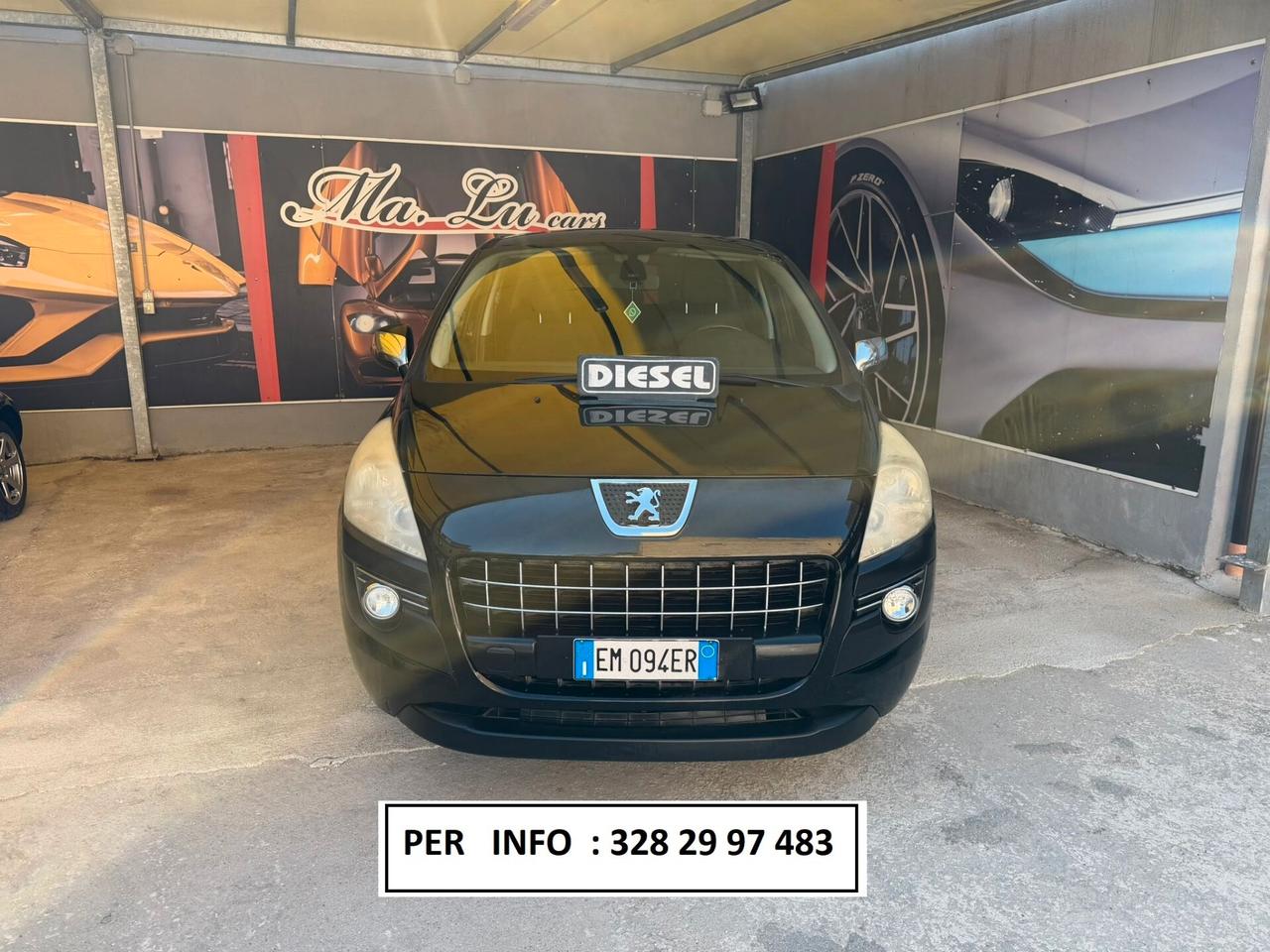 Peugeot 3008 1.6cc diesel 12 mesi garanzia-2012