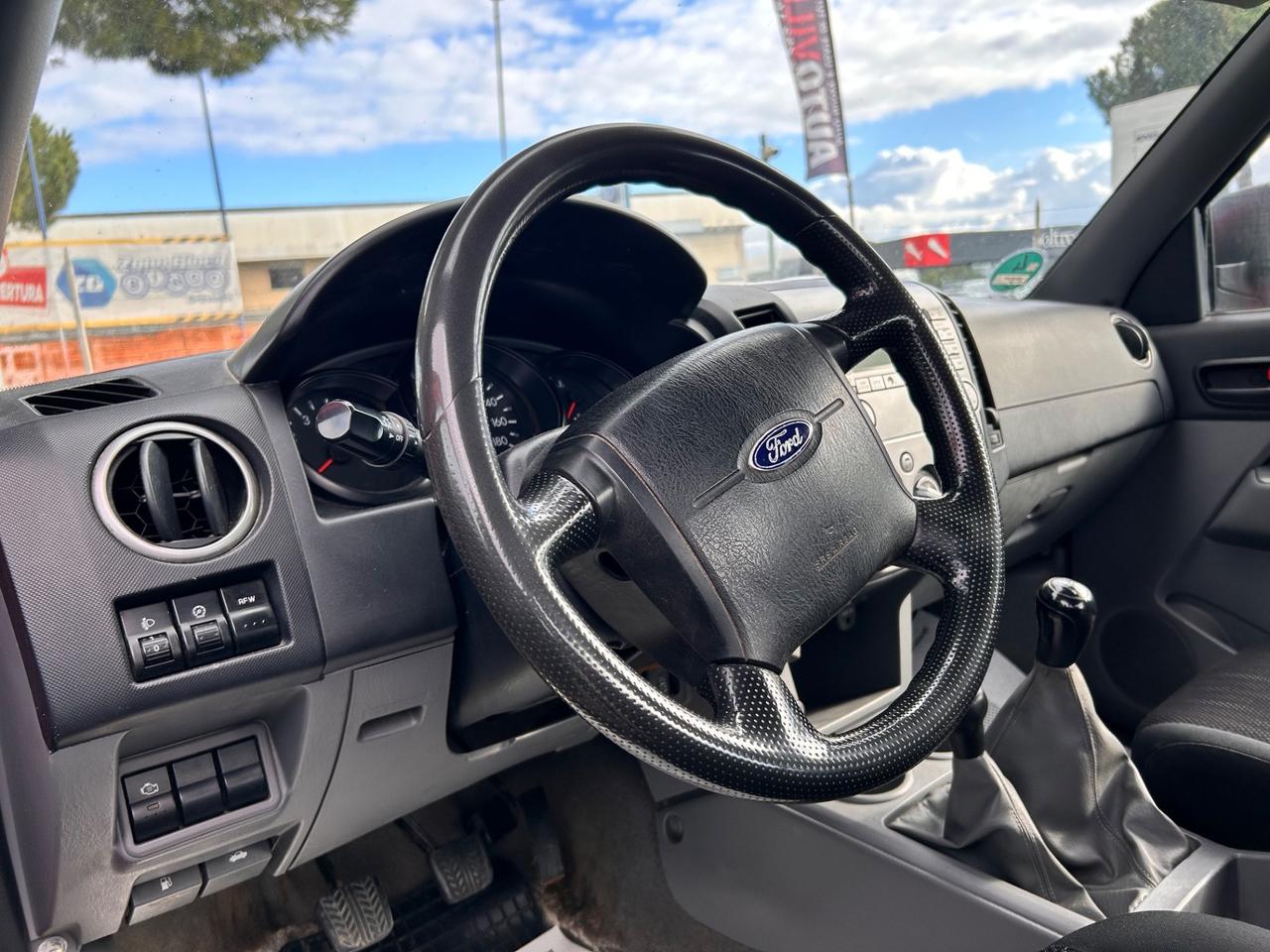 Ford Ranger 2.5 TDCi Super Cab XL CABINA SINGOLA*4 POSTI OMOLOGATI*CASSONE AMPIO*GANCIO*