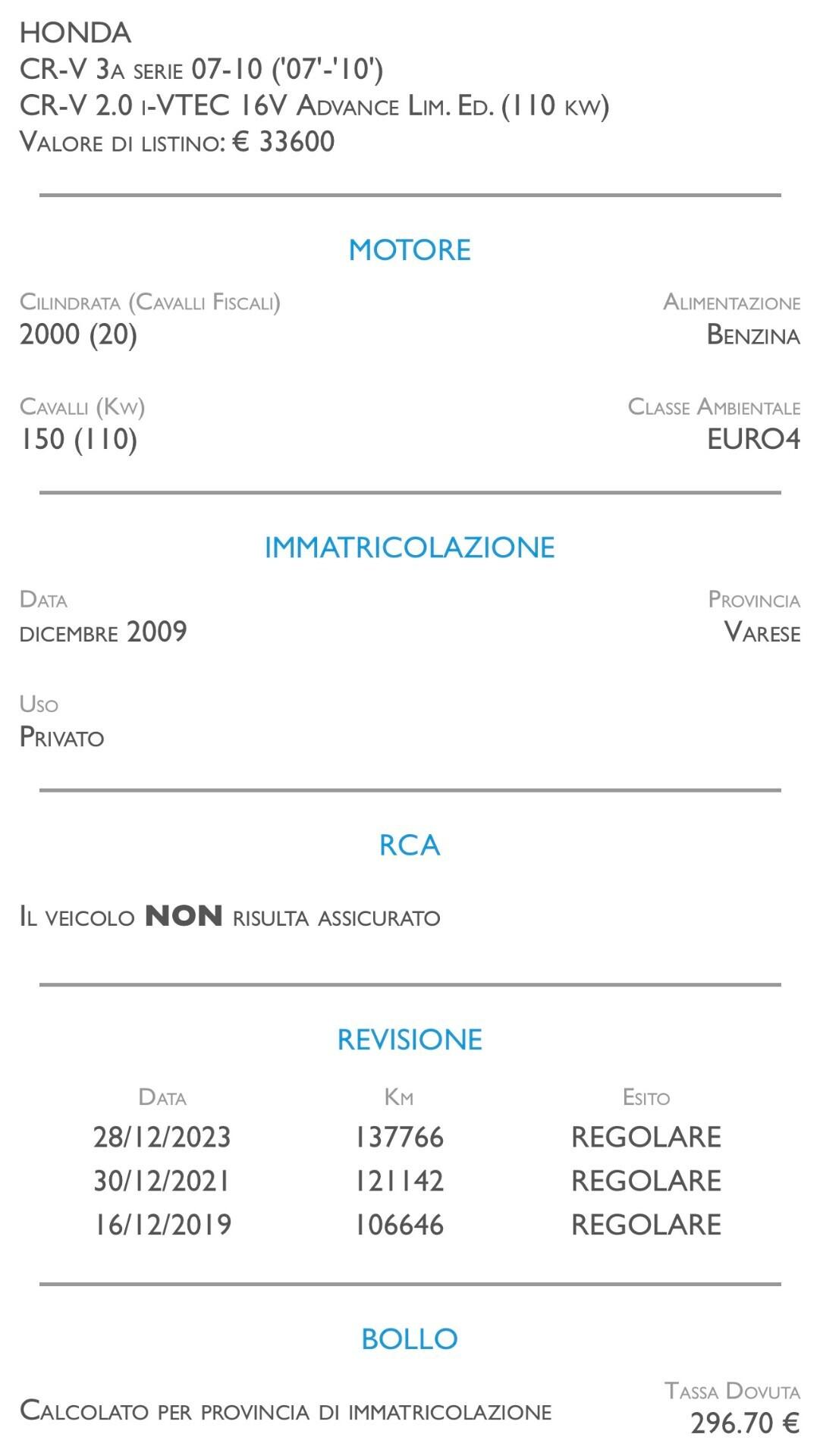 Honda CR-V 2.0 i-VTEC 16V Advance Lim. Ed. - UNICO PROPRIETARIO
