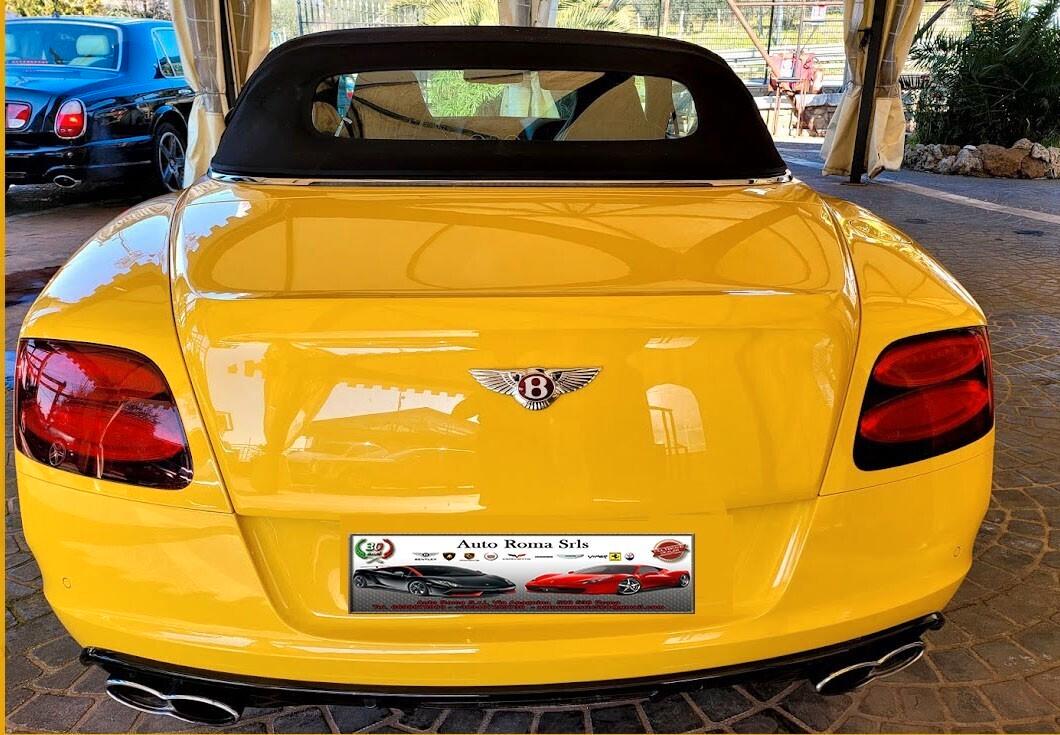 Bentley Continental GTC V8 S Limited Concours Series Giallo Edition