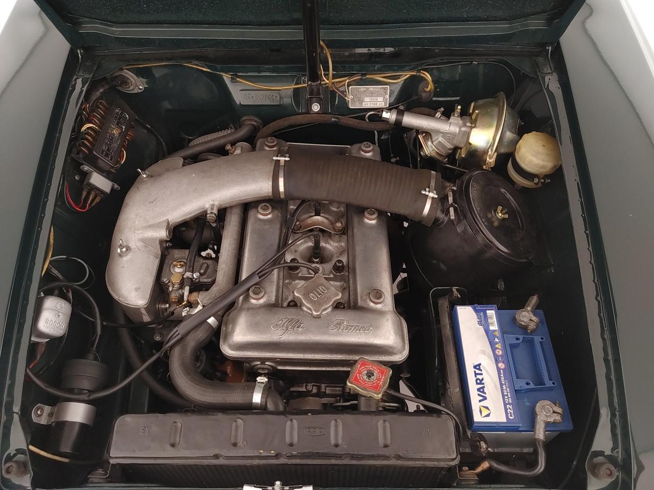ALFA ROMEO Giulia Super 1.6 "bollo oro" ASI+RESTAURATA+PELLE