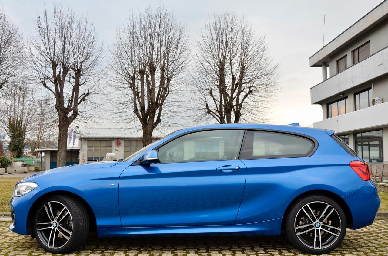 BMW 118d XDRIVE MSPORT 150cv 3p, UFF ITALIANA, SERVICE BMW, EURO 6C, FARI FULL LED, NAVI, PELLE, PERMUTE
