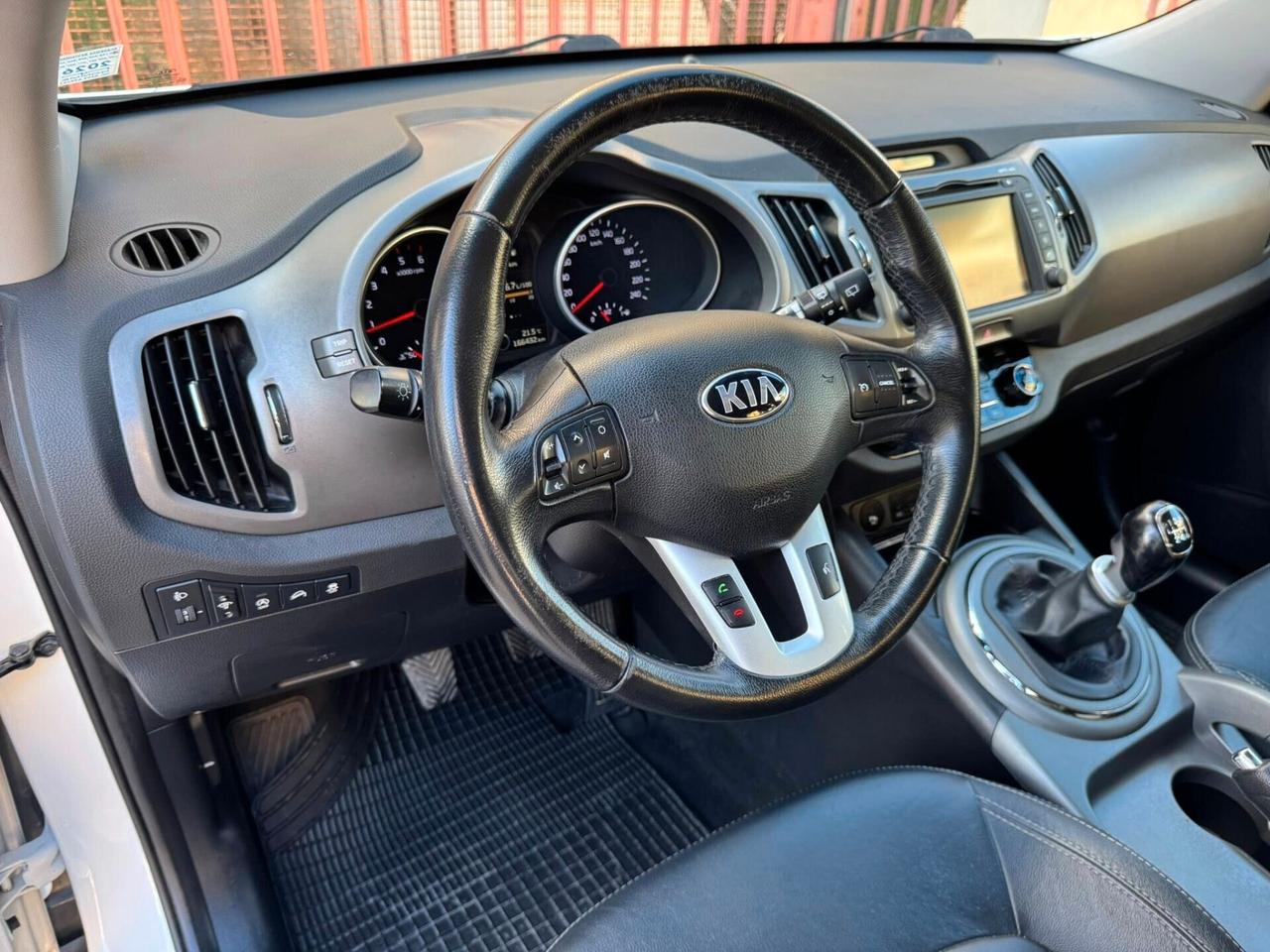 KIA SPORTAGE 1.7 CRDI 115 CV NAVI+RETROC.+CERCHI+PELLE