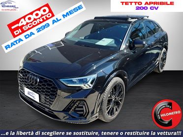AUDI - Q3 Sportback - Q3 SPB 40 TDI qu. S tr. S line edition#TETTO APRIBILE!