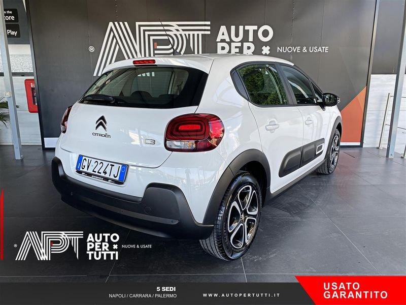 Citroën C3 C3 1.2 puretech Plus s&s 83cv neopatentati