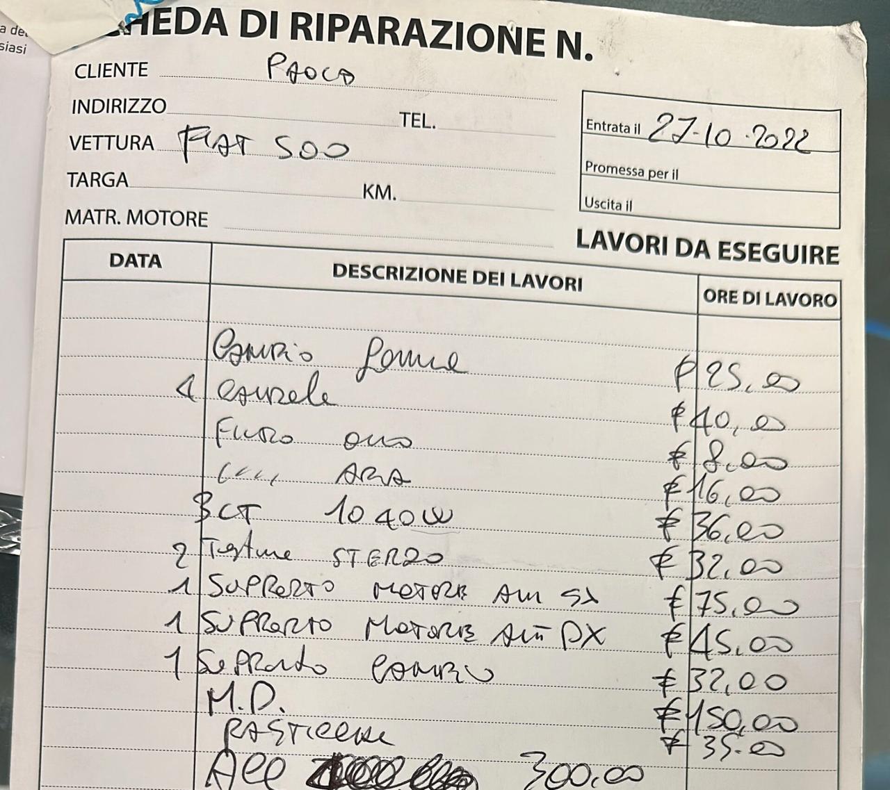 Fiat 500 1.2 Pop
