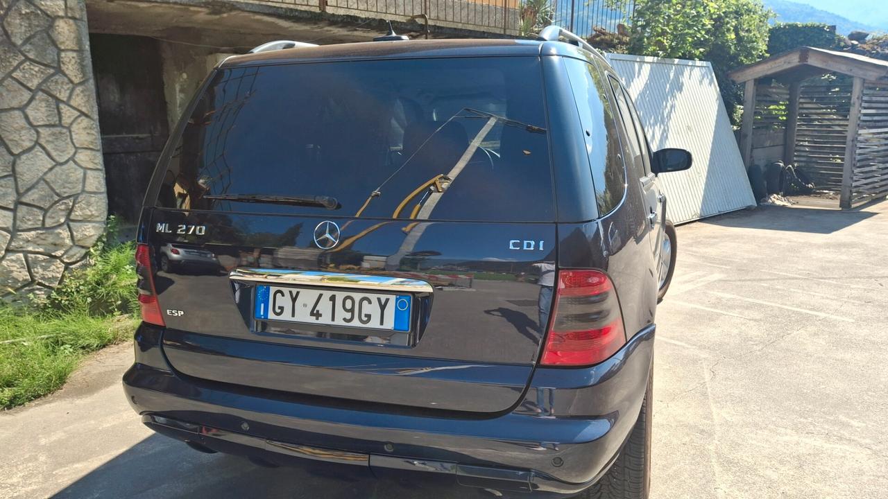 Mercedes-benz ML 270 turbodiesel cat CDI