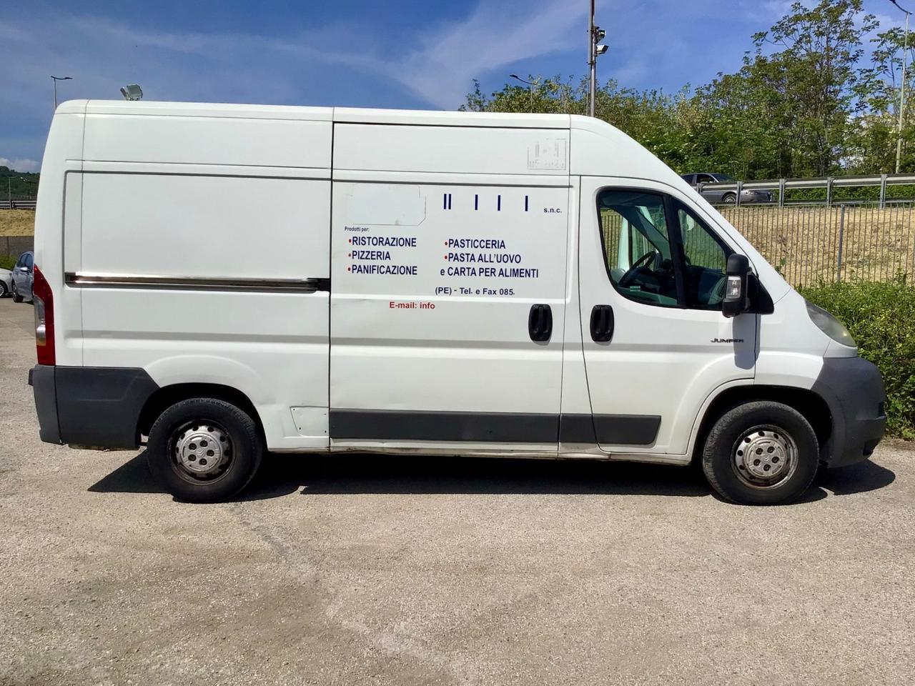 Citroen Jumper Furgone 2.2 HDi Turbo diesel 120 Cv Passo Lungo Tetto Alto Coibentato