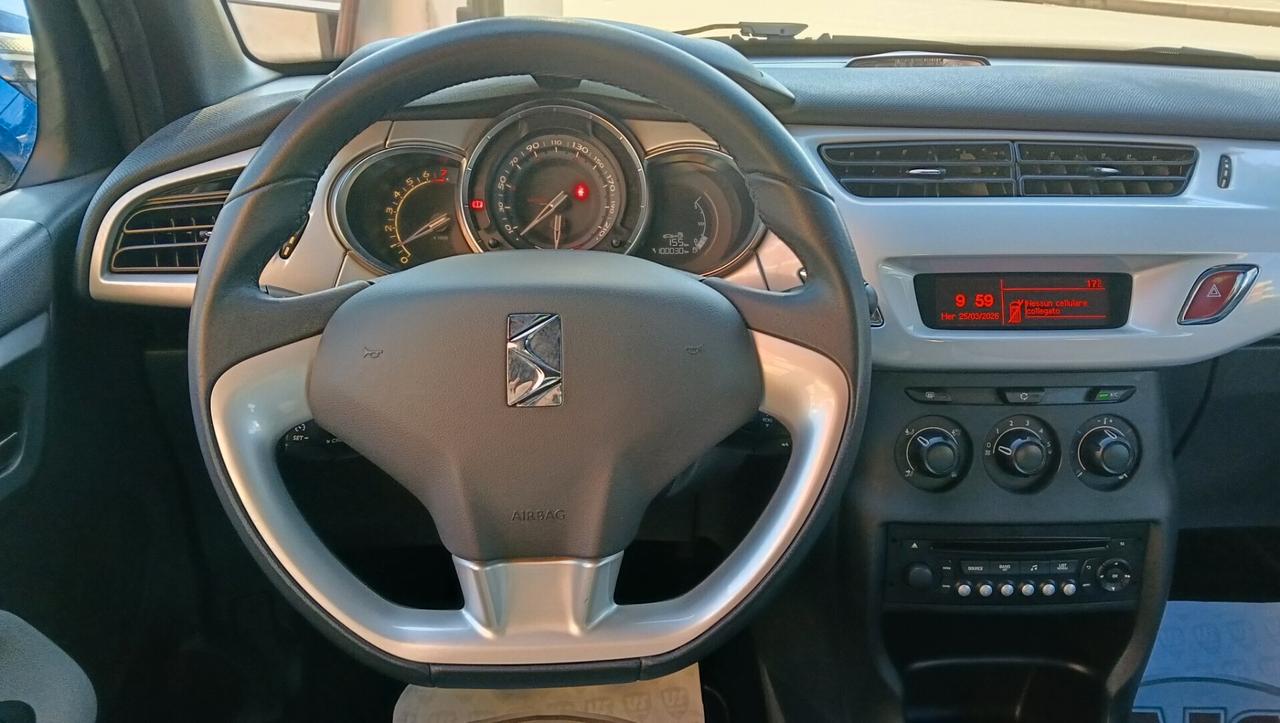 CITROEN DS 3 1.2 BENZ-GARANZIA FULL