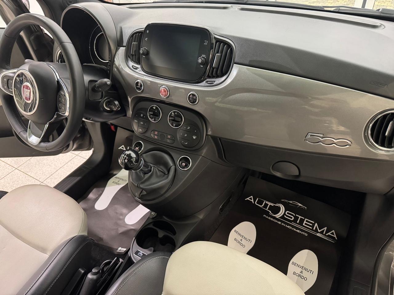 FIAT 500 III 2015 1.0 hybrid Dolcevita 70cv - INTERNI PELLE!