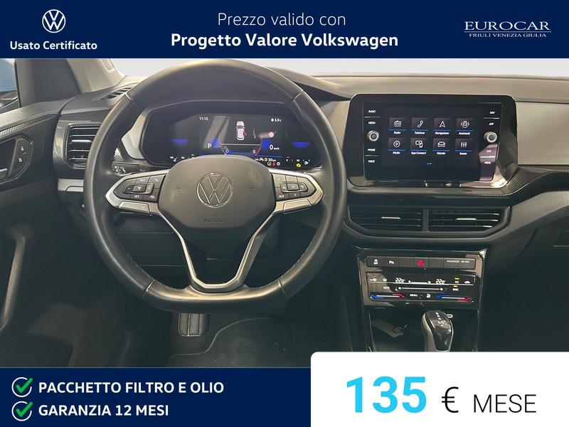 Volkswagen T-Cross 1.0 tsi life 115cv dsg