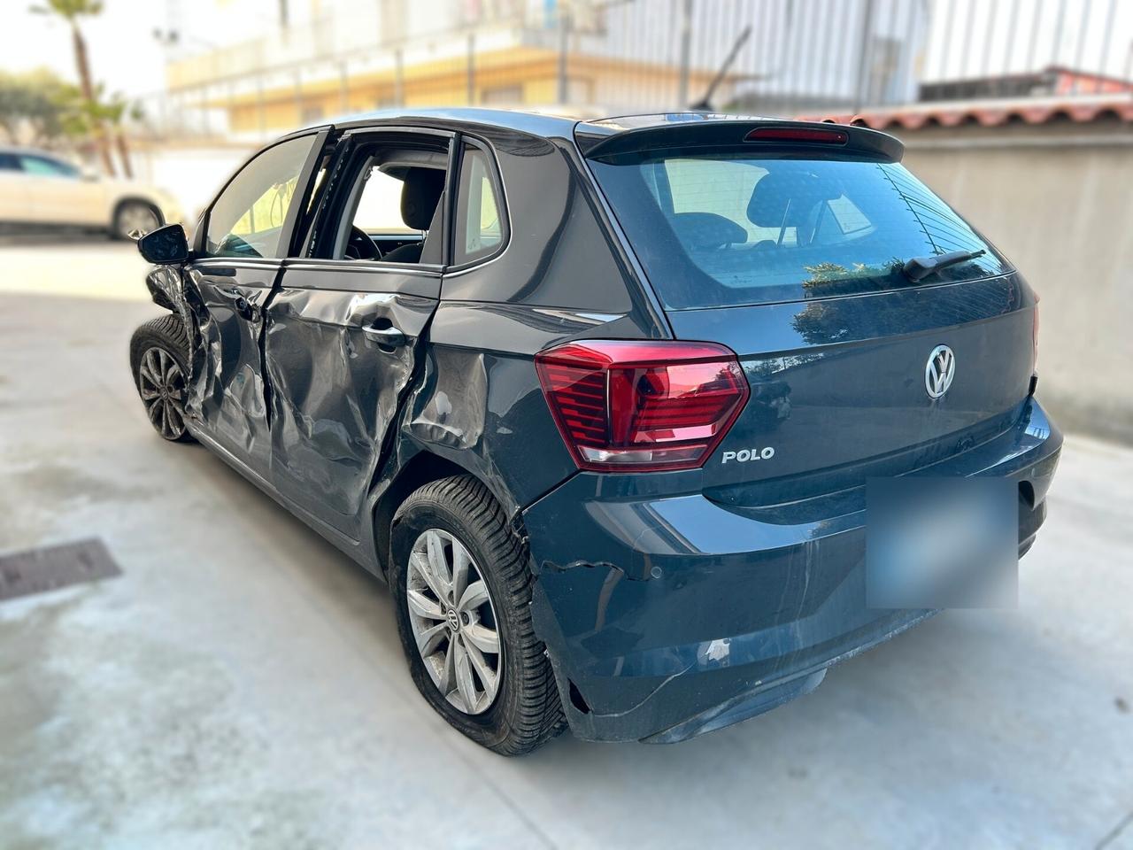 VW Polo 1.6 TDI 95CV - 2019 Incidentata