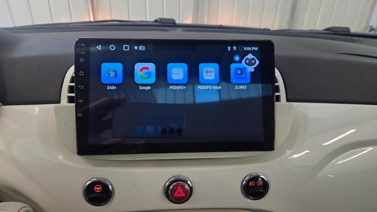 Fiat 500 1.2 GQ interni pelle