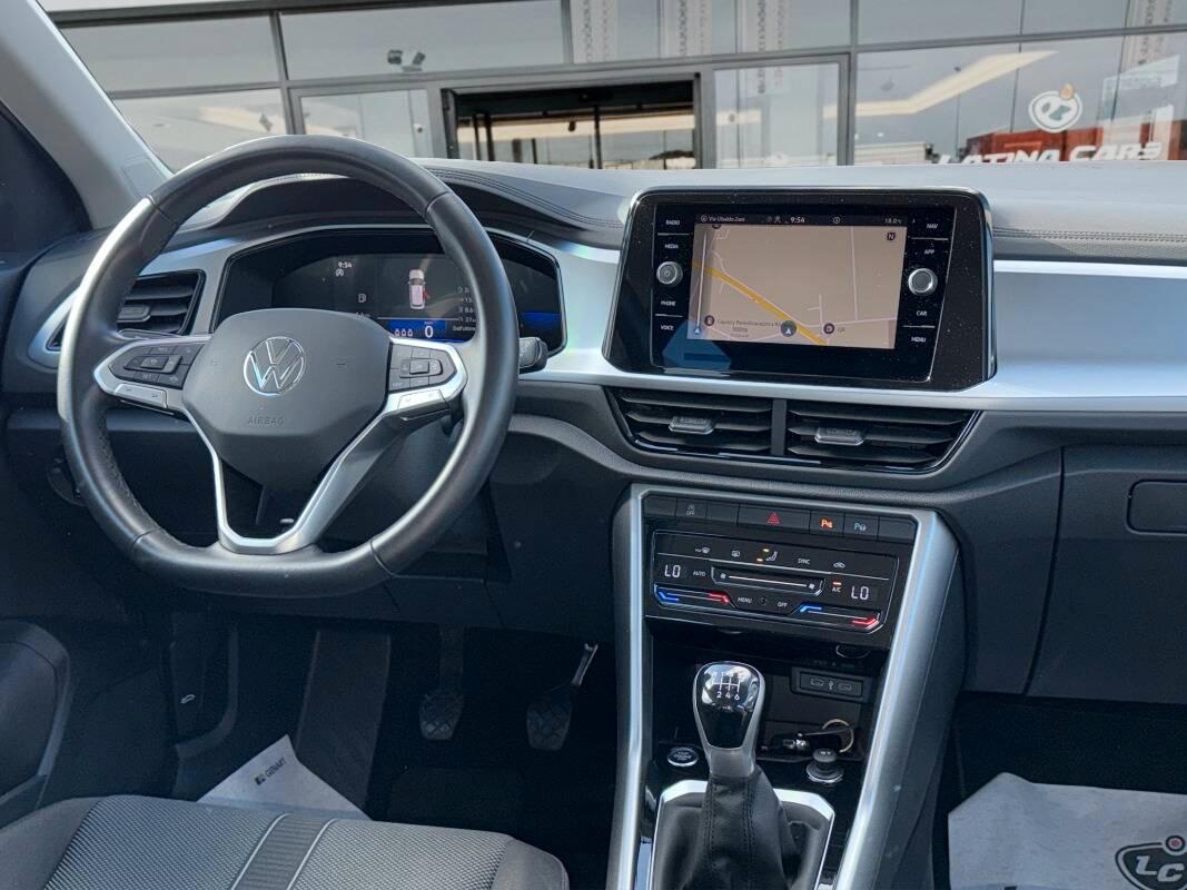 Volkswagen T-Roc 1.0 tsi Life 110cv Con TELECAMERA POSTERIORE