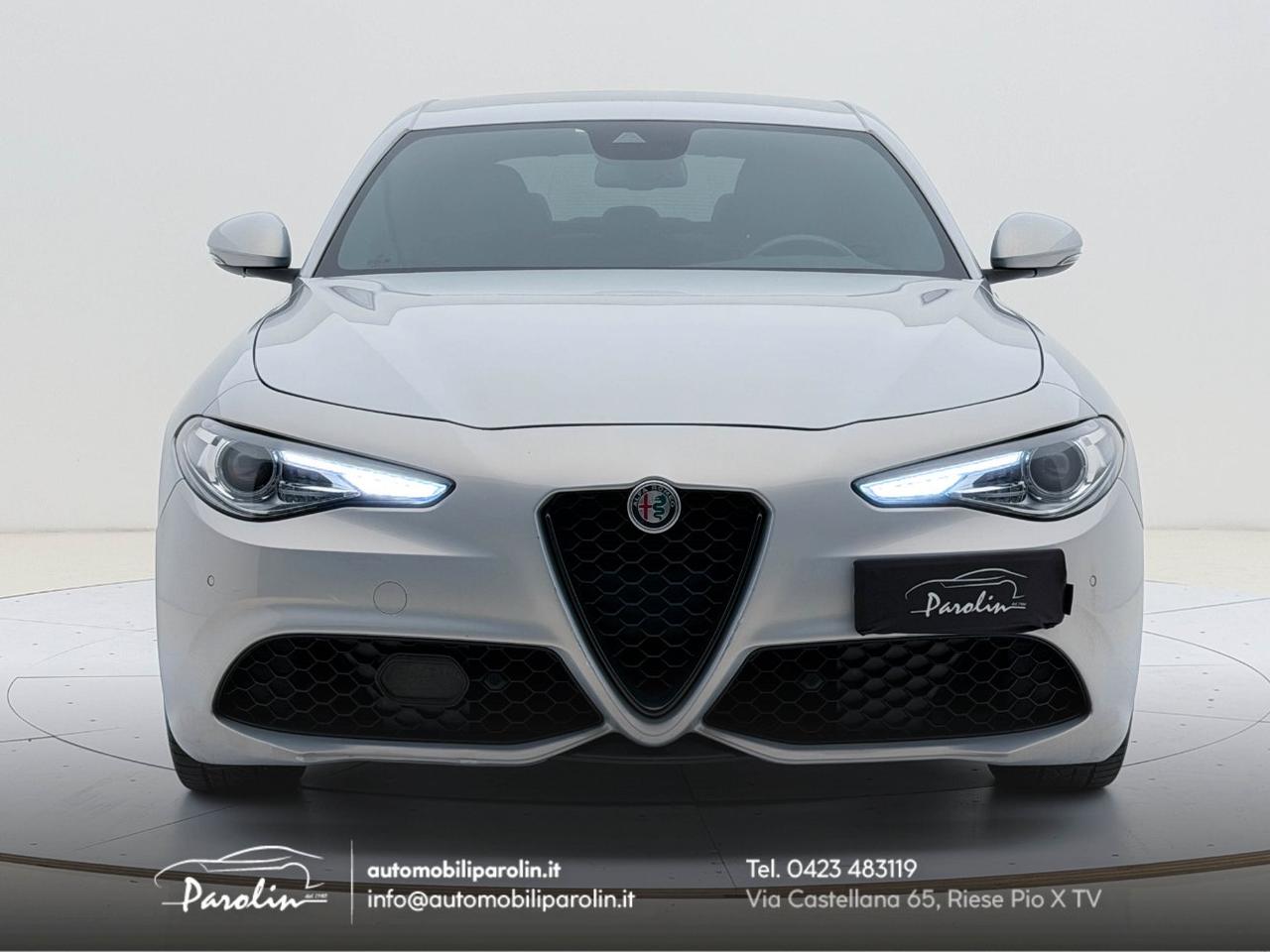 Alfa Romeo Giulia 2.2 t Veloce Q4 210 cv auto Bianco Lunare