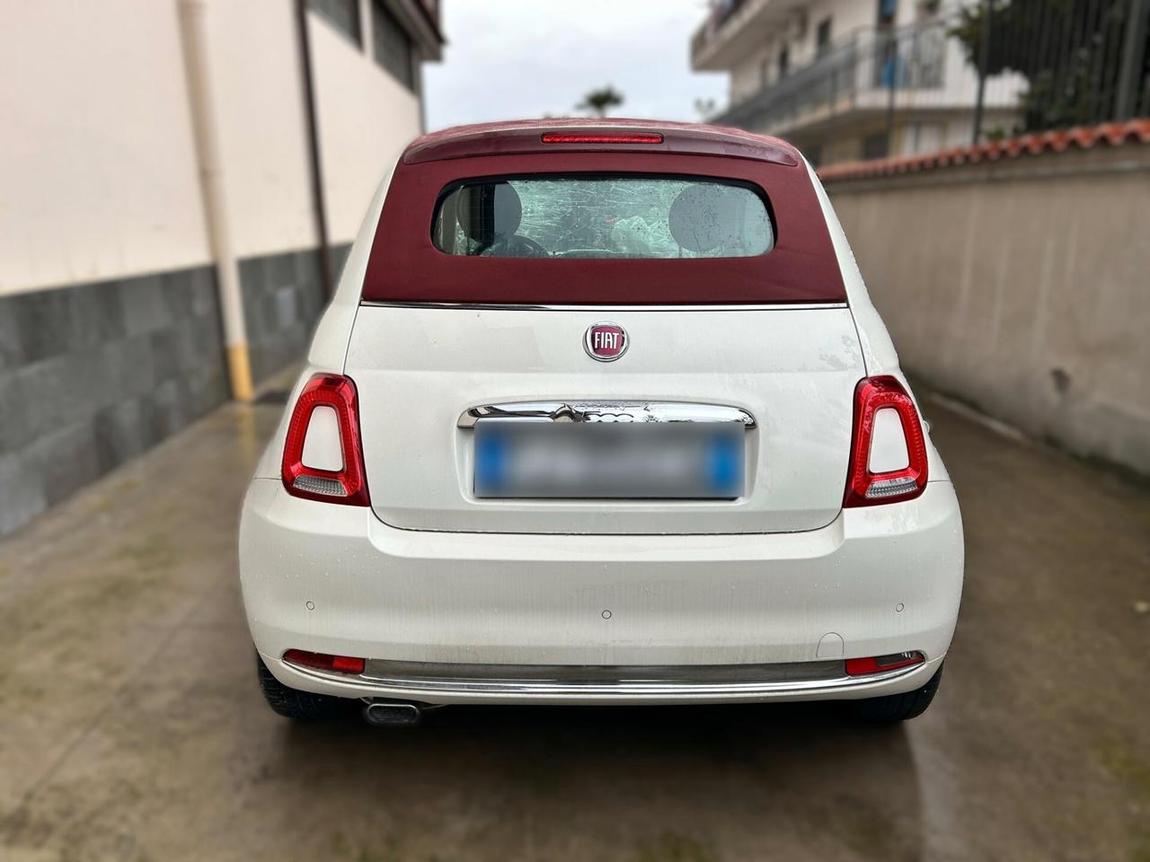 Fiat 500C Cabrio 1.2 Benzina - 2017 Incidentata