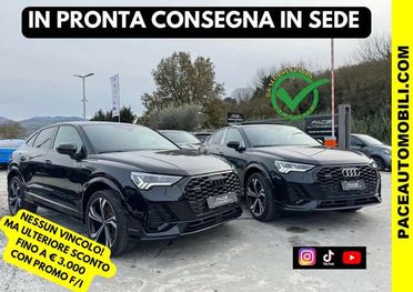 Audi Q3 45 BLACK SLINE S-LINE SPB SPORTBACK EDITION TETTO