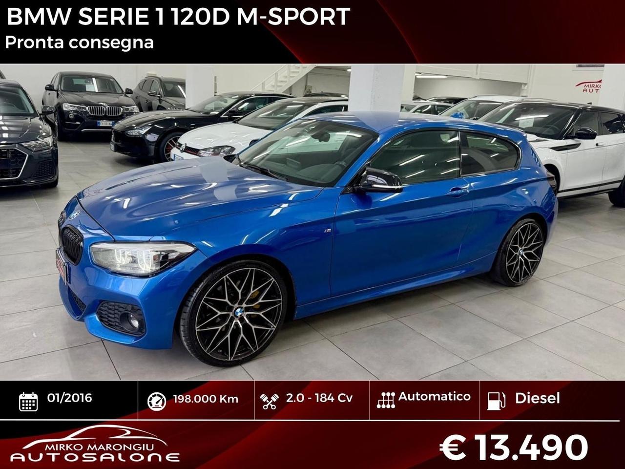 Bmw SERIE 1 120d Msport FINANZIABILE