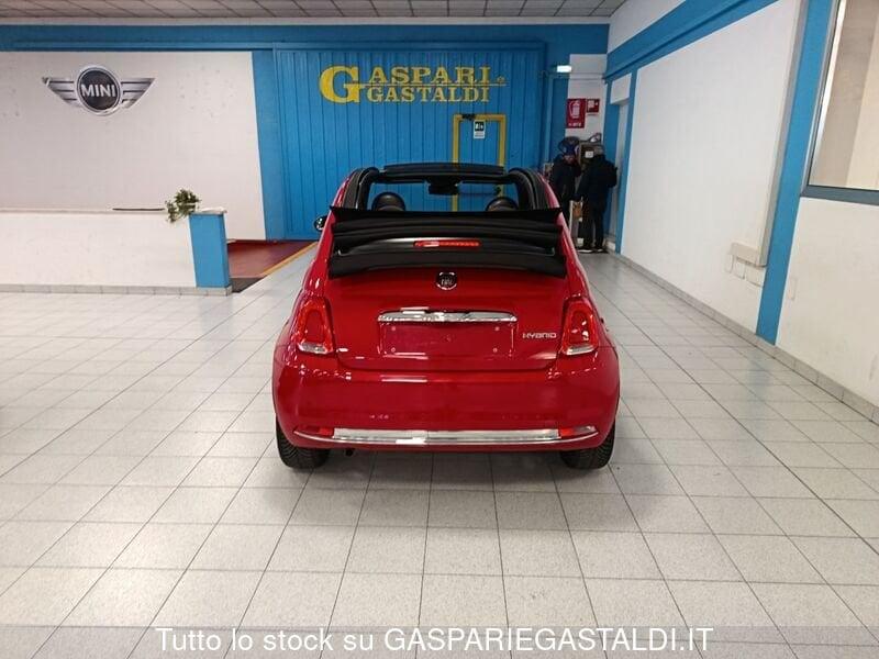 FIAT 500C 1.0 Hybrid Red CABRIO